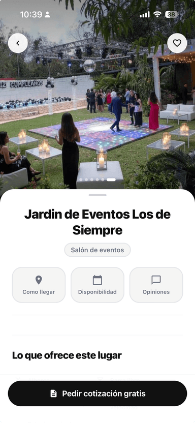 Detalle de salón en Tukiin